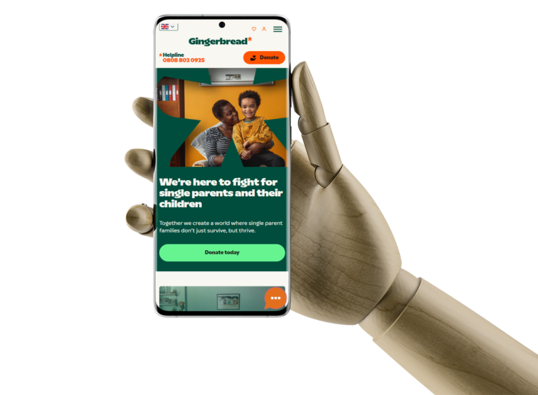Charity website integrations